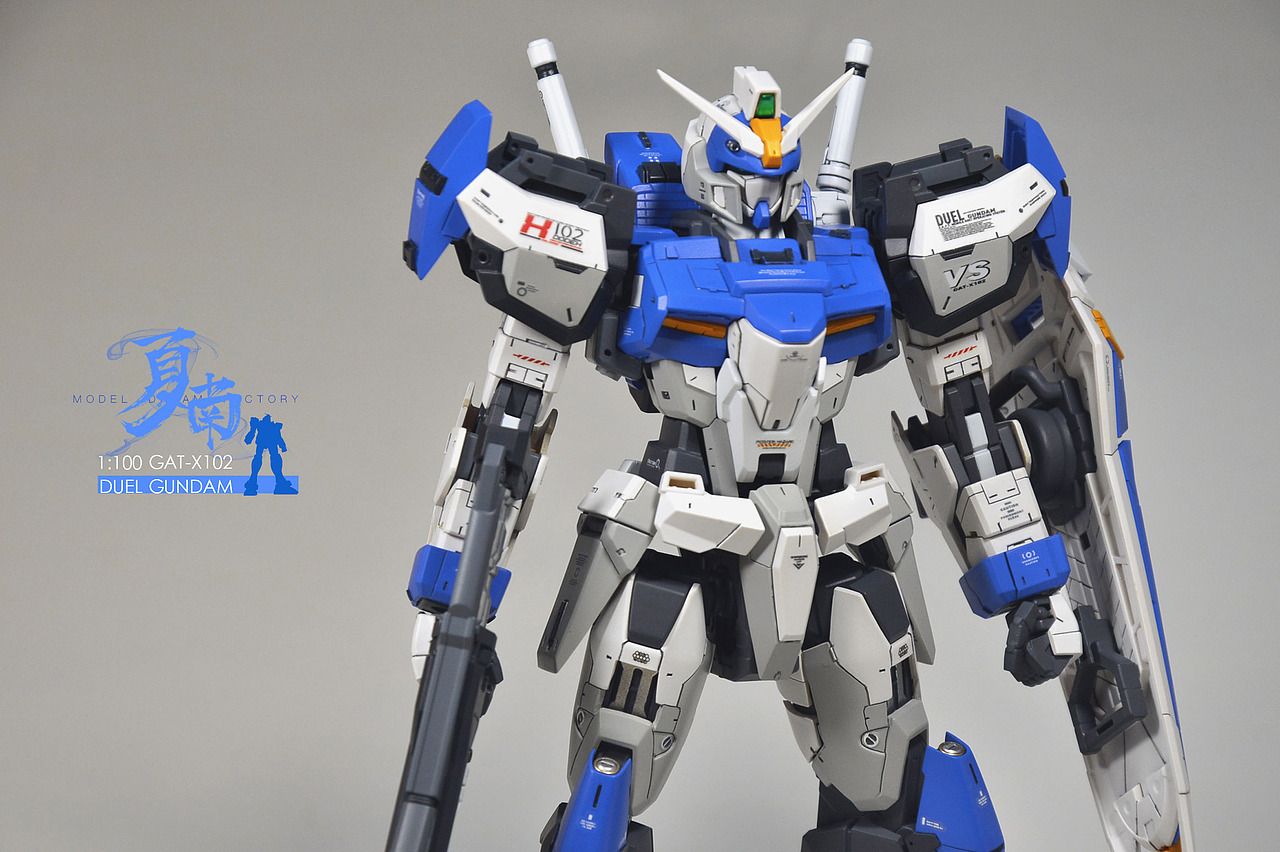 1:100 MG 决斗高达+GK改件（图ZMTAzNDkzMzU2） - 手办/模玩 - 站酷设计师一夏南一原创素材 - 站酷ZCOOL