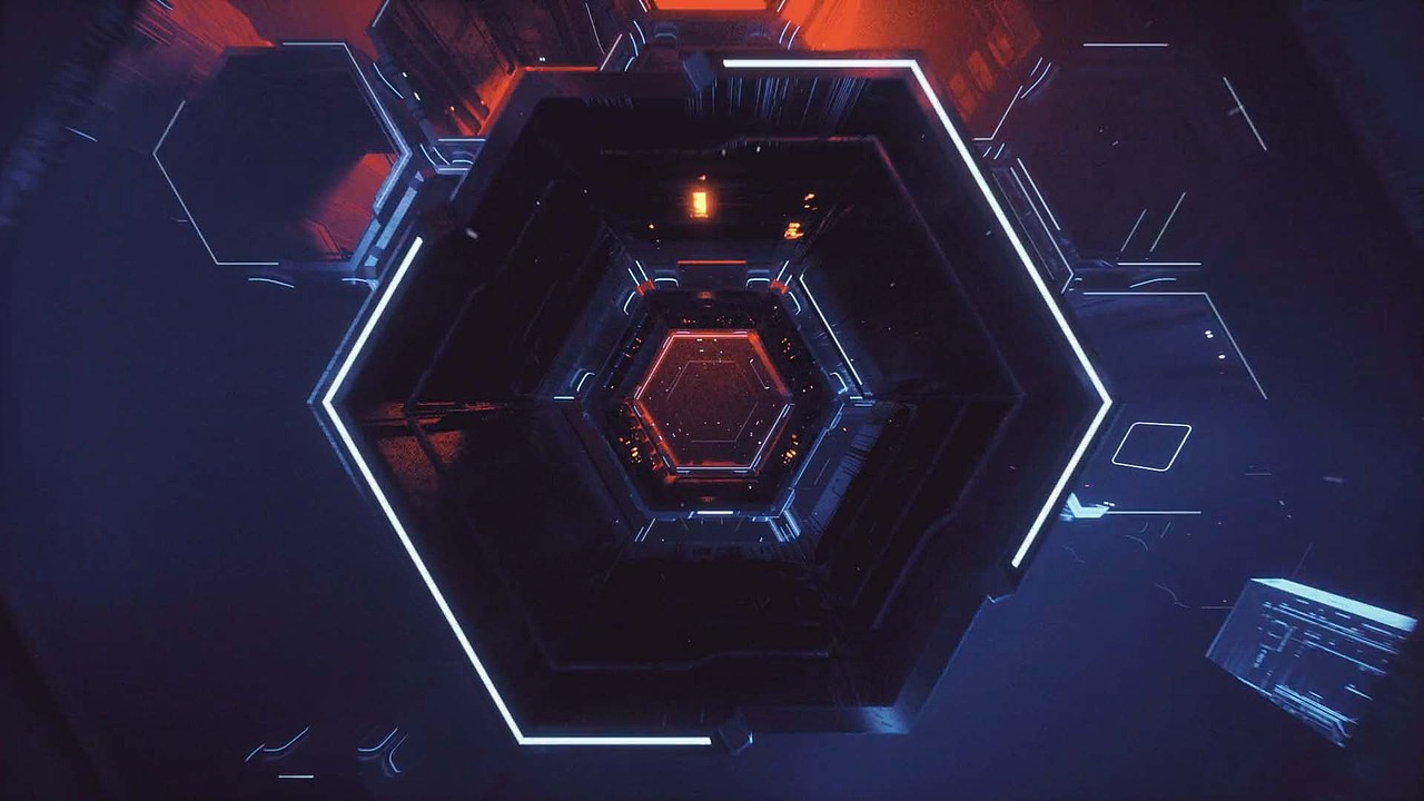 《deep space》C4D建模（图ZMTM3ODM4MTc2） - 动画/影视 - 站酷设计师视觉光影原创素材 - 站酷ZCOOL