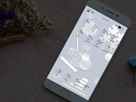 Simple Lifestyle（图ZODY4NjQ4MzY=） - 主题/皮肤 - 站酷设计师伊越乔原创素材 - 站酷ZCOOL