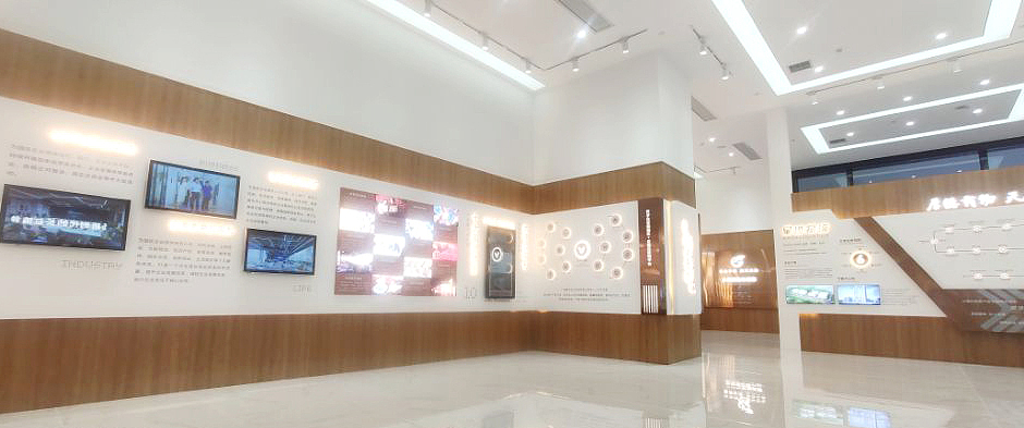 园区展厅,园区企业展厅,园区服务展厅,智能展厅