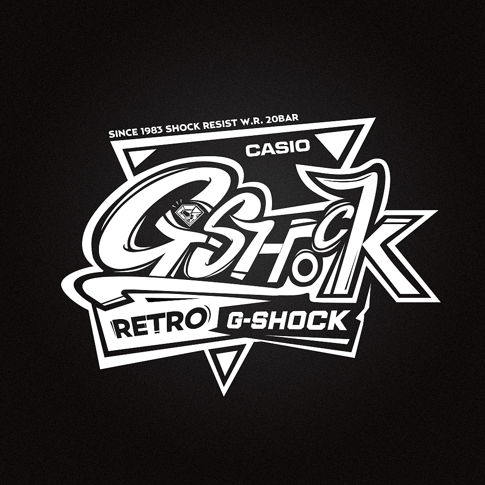 G-SHOCK/卡西欧/涂鸦/图案/字母设计（图ZODk5MTU1MjQ=） - 图案 - 站酷设计师oippppp原创素材 - 站酷ZCOOL