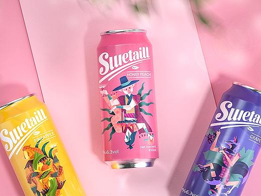 SWETAILL果酒视觉包装设计