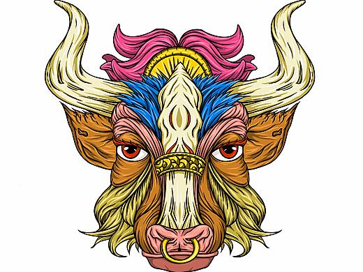 原创动物头像系列--笑潆