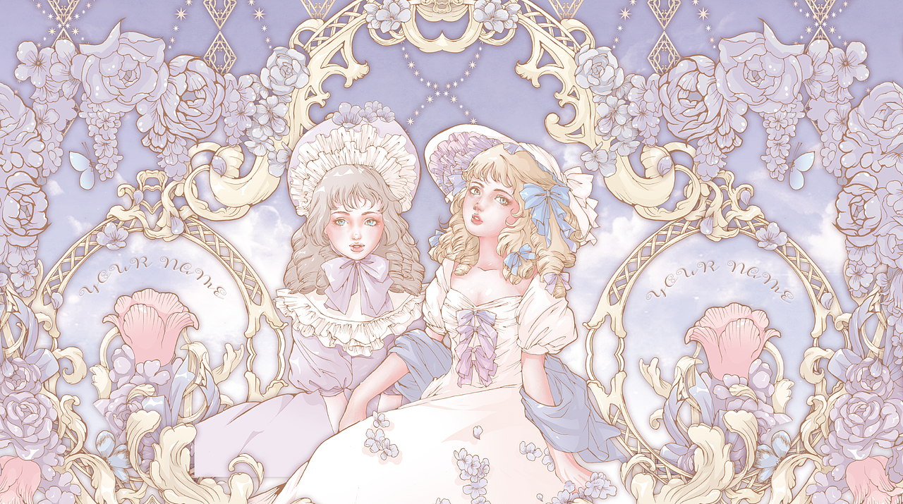 已售Lolita柄图（图ZMTU0OTM1NzUy） - 商业插画 - 站酷设计师Toto福大命大原创素材 - 站酷ZCOOL