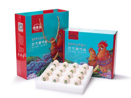 藏鸡蛋包装系列设计