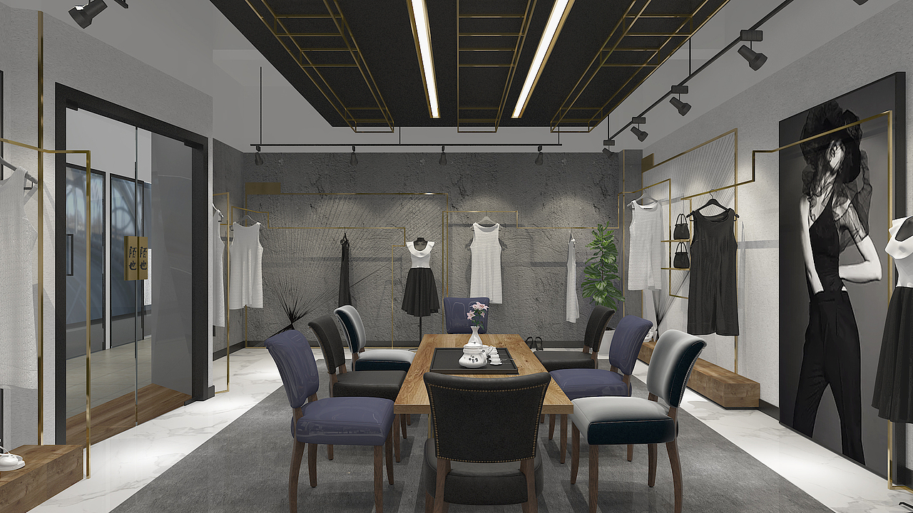 YINO 新作丨 陌也展厅形象设计（图ZMTI4NzE2NDQ0） - 家装设计 - 站酷设计师壹诺装饰设计原创素材 - 站酷ZCOOL