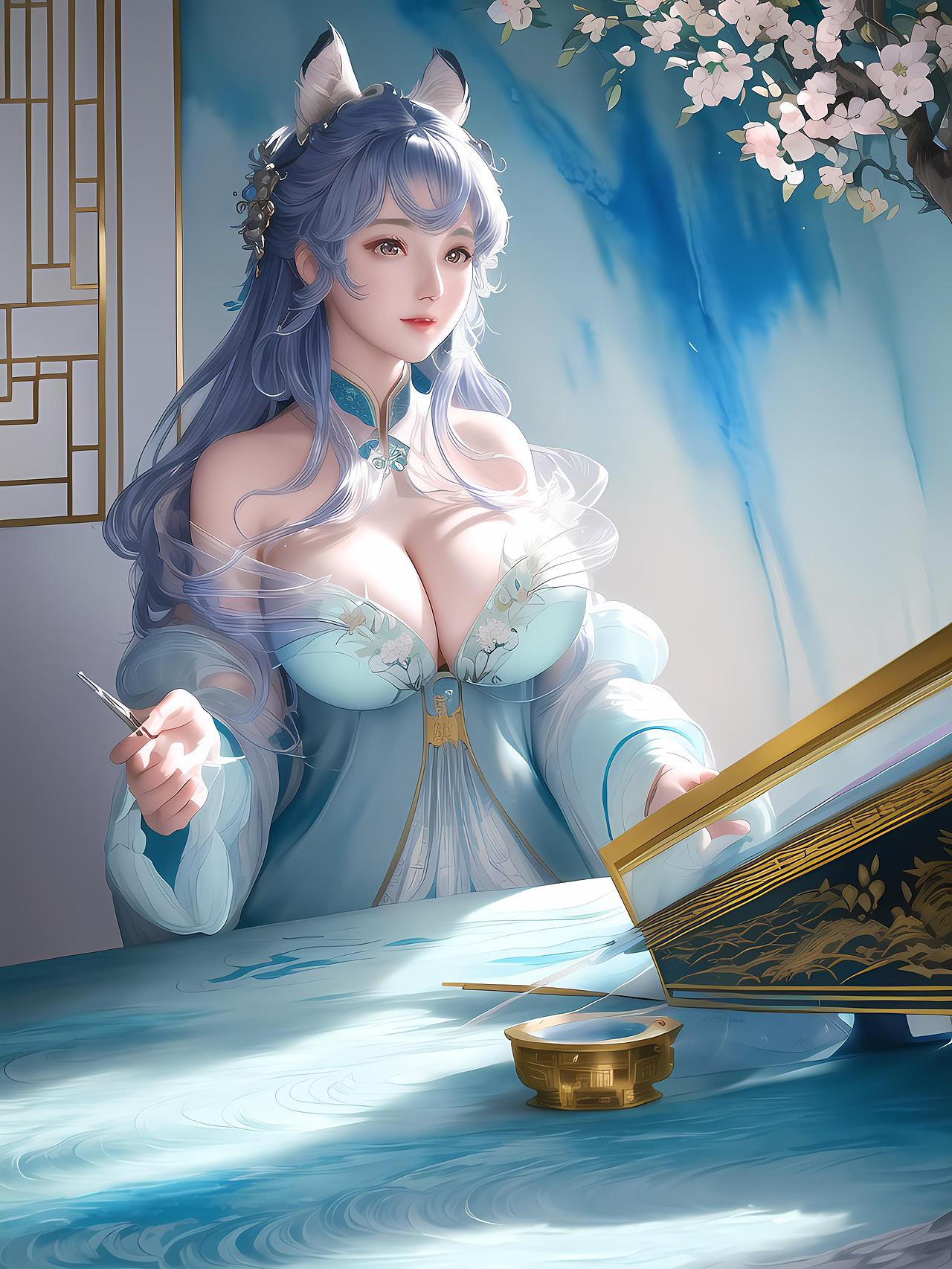 我用手机AI也能画出这样的图！（图ZMzI5NjY0MDY0） - 实验艺术 - 站酷设计师未来日记预言者原创素材 - 站酷ZCOOL