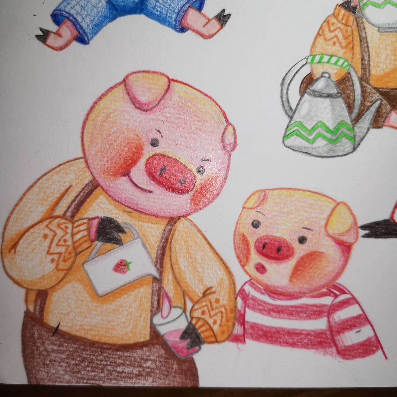 《绘本》（图ZMjAxNDY3OTk2） - 绘本 - 站酷设计师Sr易安原创素材 - 站酷ZCOOL