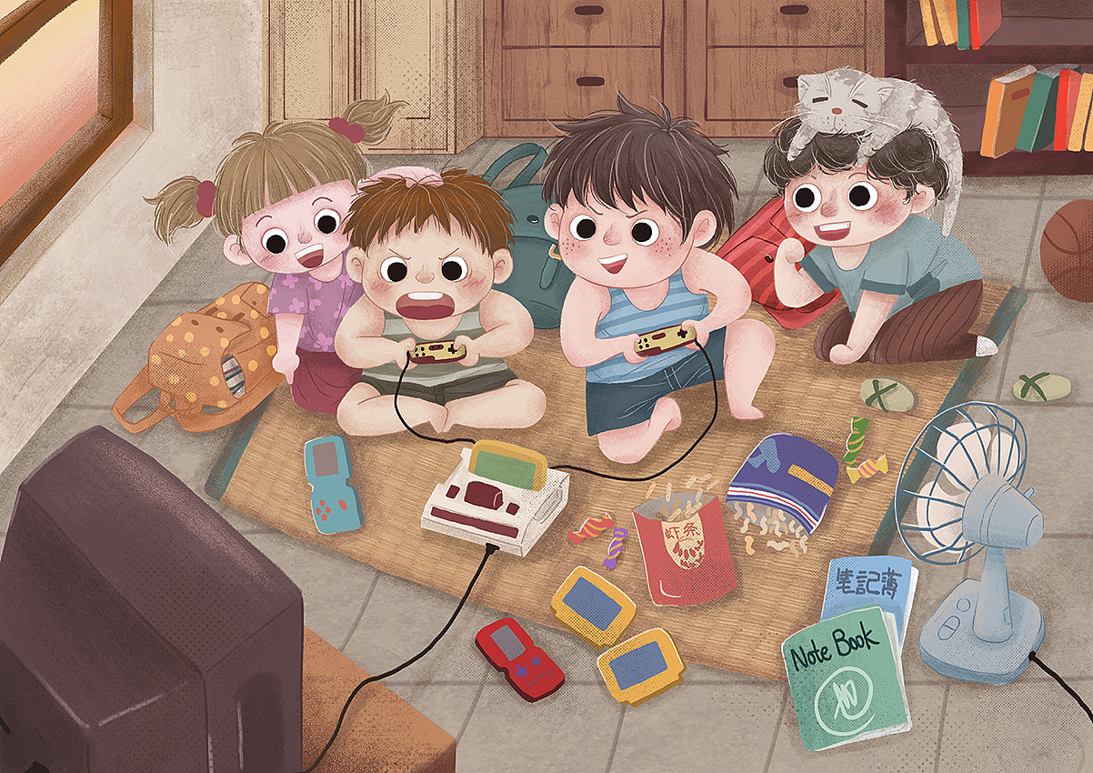 [近期儿插]秋冬童年