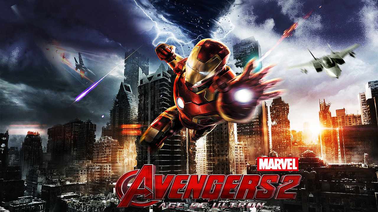 复仇者联盟商业合成海报