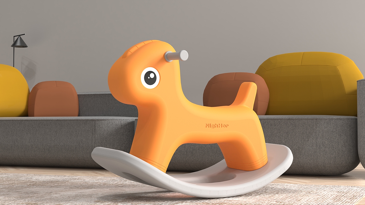 软萌可爱-儿童摇马设计（图ZMjczNjE4OTEy） - 玩具 - 站酷设计师王金鑫PLUS原创素材 - 站酷ZCOOL