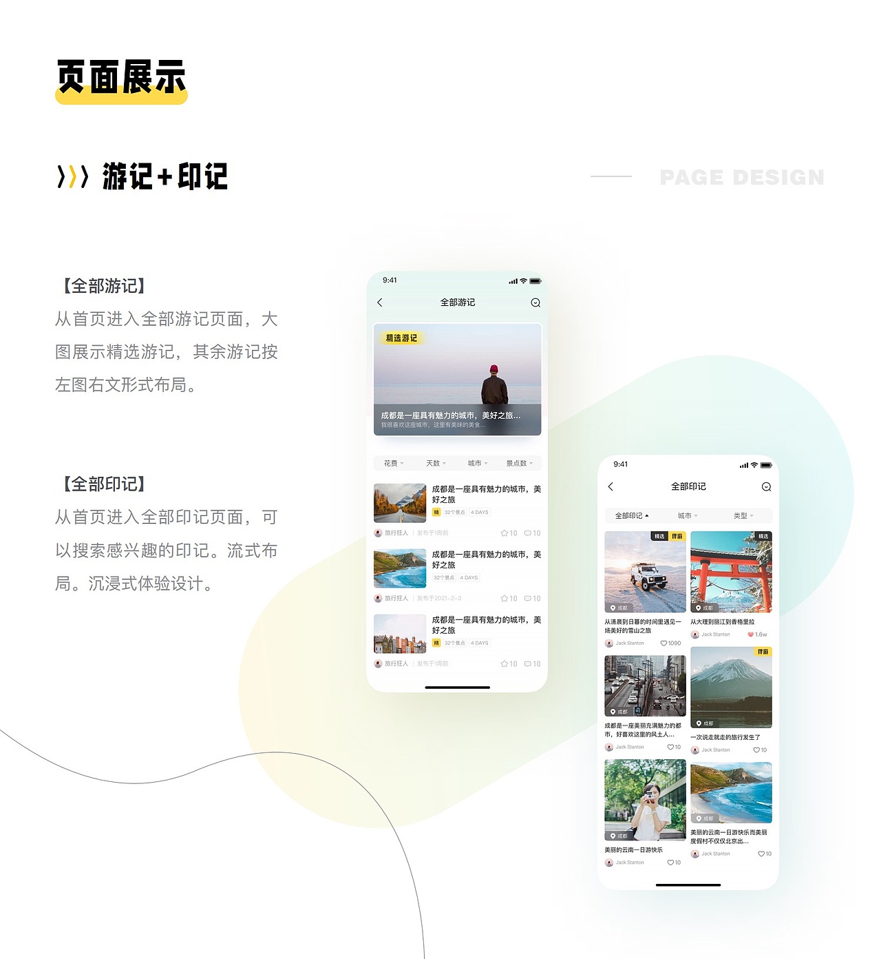 足迹旅行APP