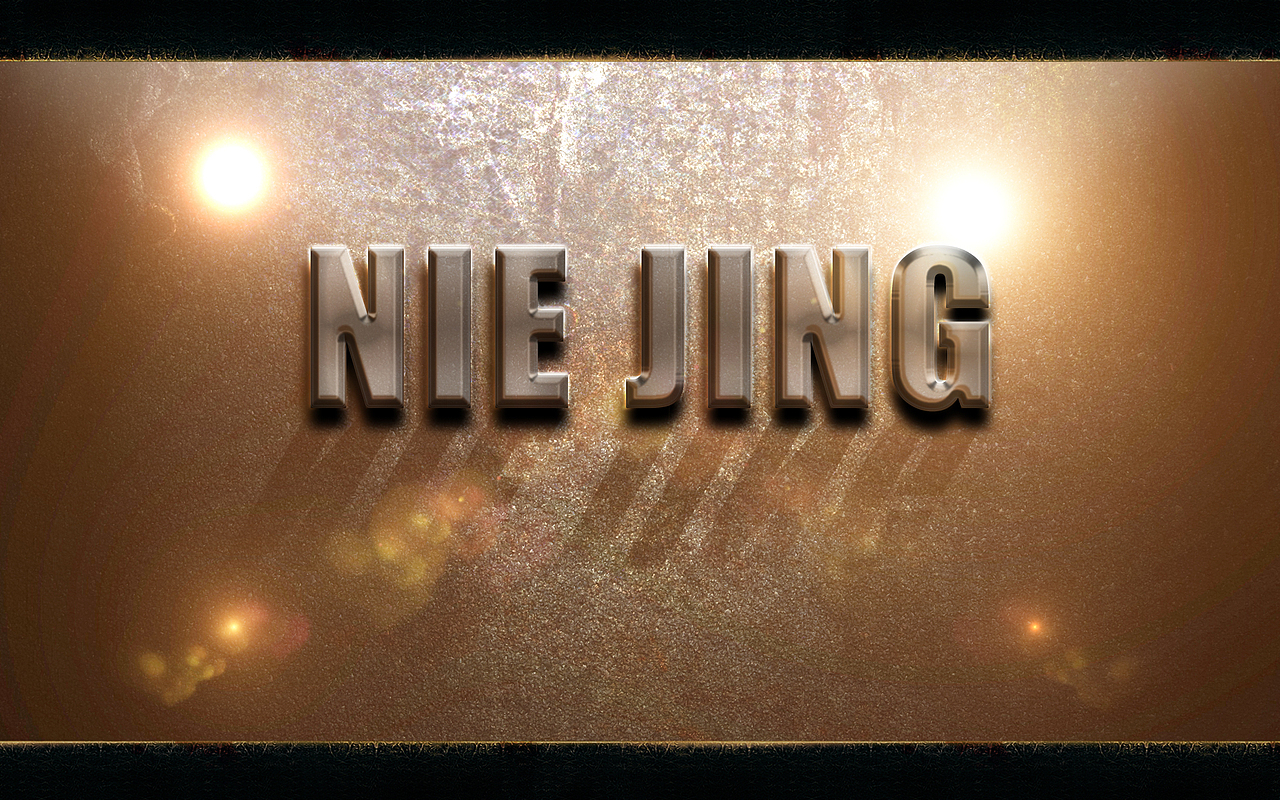 3D立体金属字体 金属质感字体