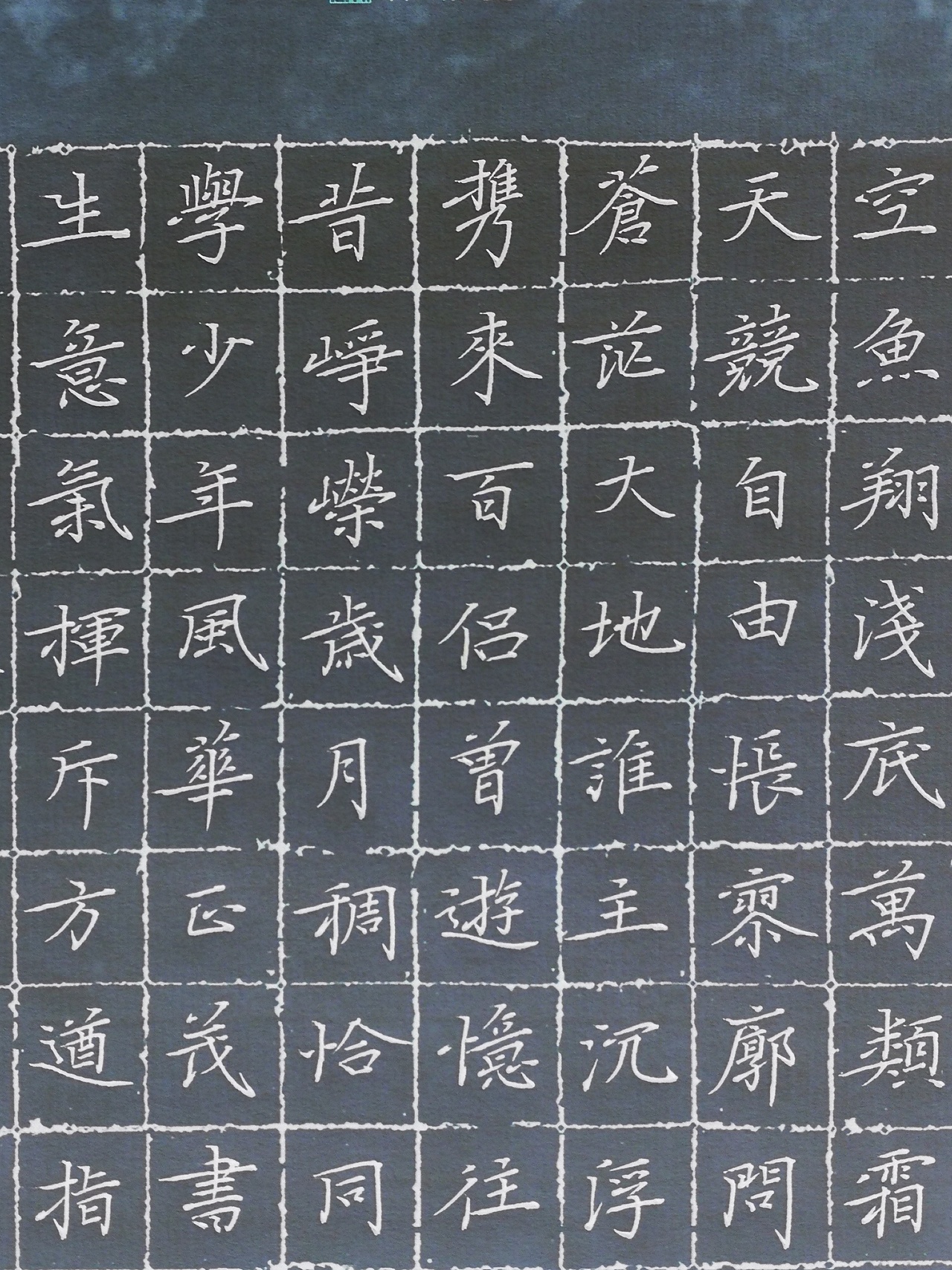 硬笔书法《沁园春.长沙》