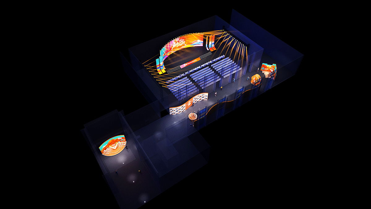 年会（图ZMzI3NzY0NTQ4） - 舞台美术 - 站酷设计师尚卫Media原创素材 - 站酷ZCOOL