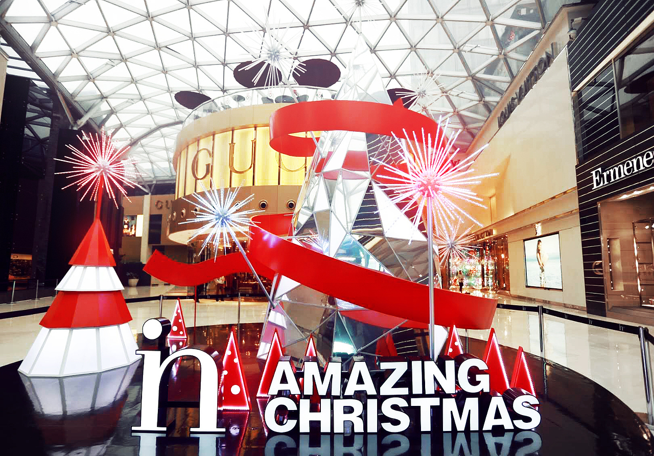 2017-圣诞主视觉&装置（图ZMTA1OTg1Mjky） - 展陈设计 - 站酷设计师飘着的小牛原创素材 - 站酷ZCOOL