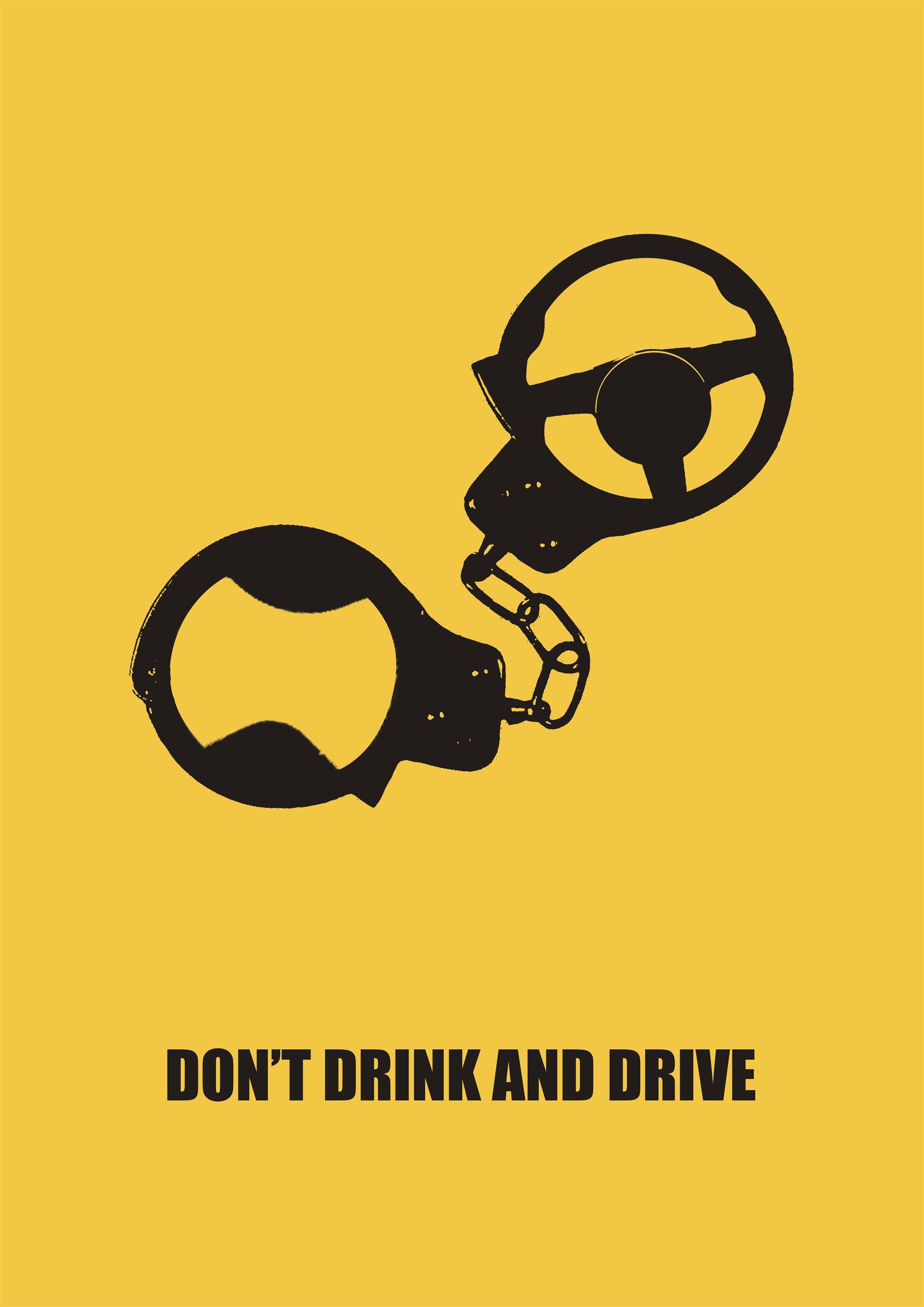 禁止酒驾图片,开车不喝酒宣传图片 - 伤感说说吧