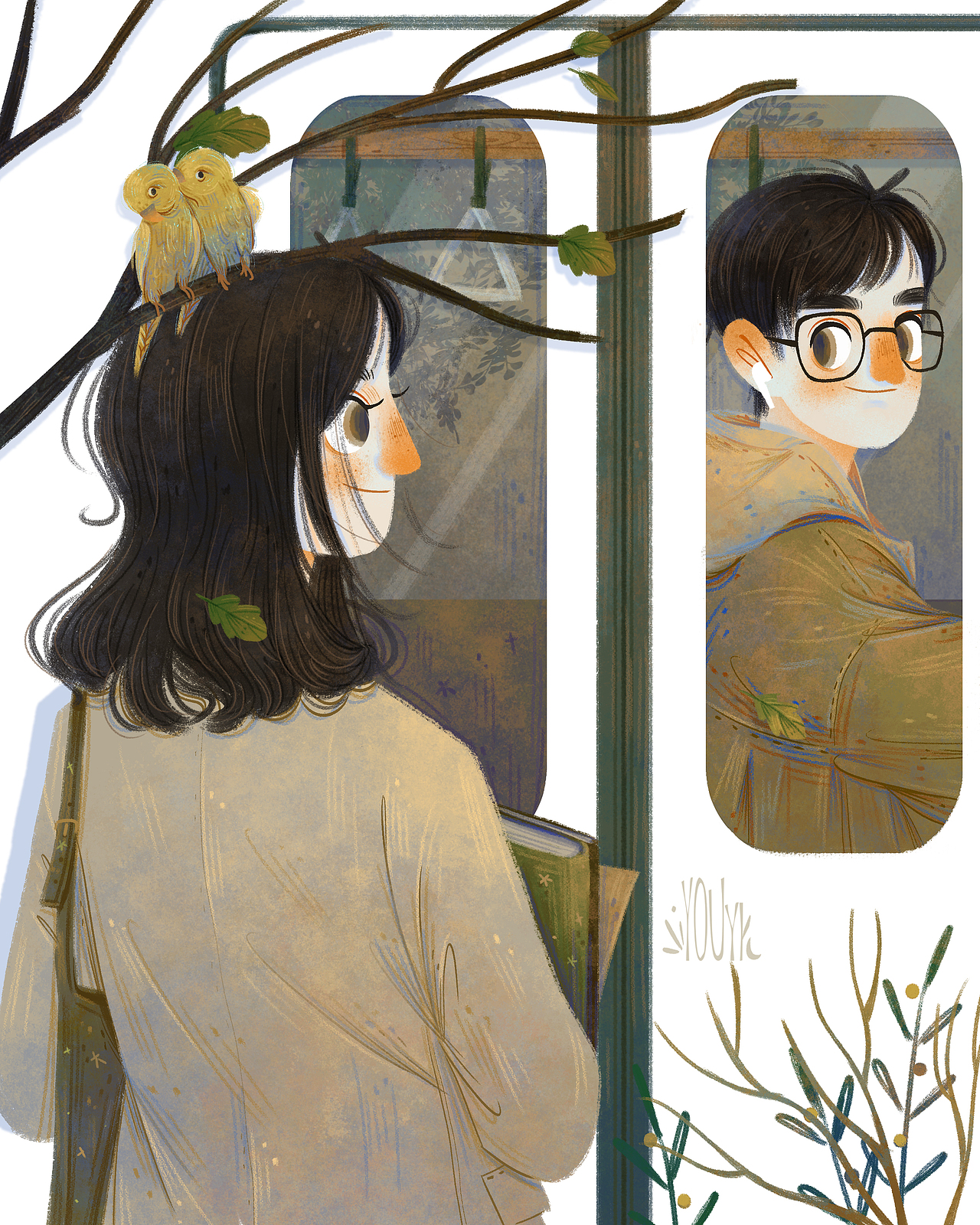 2021插画总结（图ZMjg2NzgwMjY0） - 商业插画 - 站酷设计师笑里风月原创素材 - 站酷ZCOOL