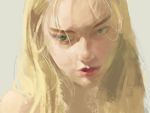 喜欢那不畏世俗挑衅的眼神