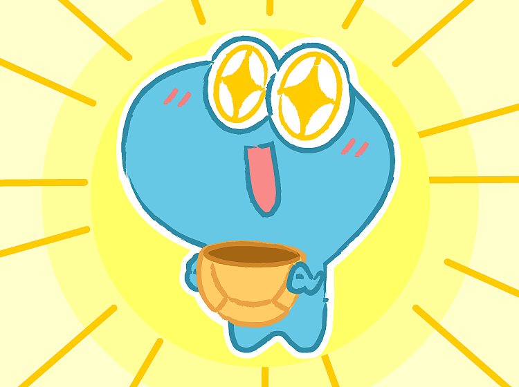 背书包的杰尼（图ZMjMyNzgxODk2） - 网络表情 - 站酷设计师leassa原创素材 - 站酷ZCOOL