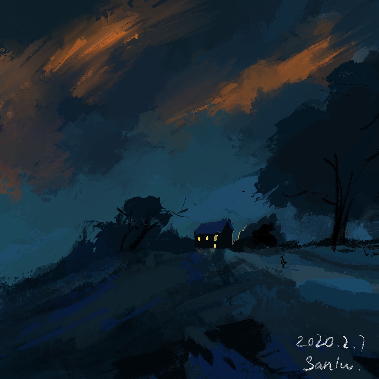 临摹风景（图ZMTk1Mjk2Mzg4） - 创作习作 - 站酷设计师13月32日25点访客原创素材 - 站酷ZCOOL