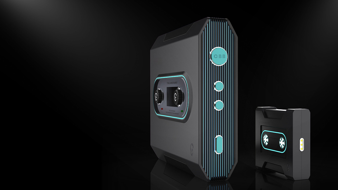 磁带机–领夹式无线麦克风（图ZMjgyMjMxNjgw） - 电子产品 - 站酷设计师崔北北原创素材 - 站酷ZCOOL