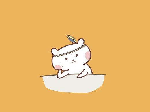 印第安小熊 表情包（个人主页-ZNDUyMTU3MTI=） - 网络表情 - 站酷设计师CuiFa原创素材 - 站酷ZCOOL