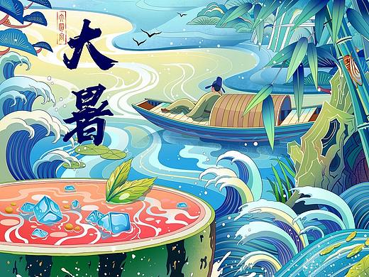 大明宫国家遗址公园节气-大暑