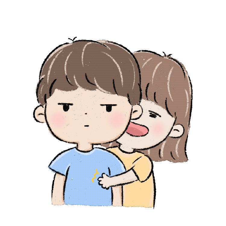 小红花的恋爱日常 动态表情包3