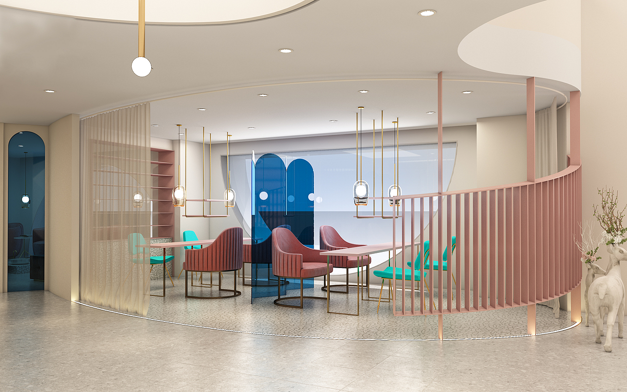 美容店設計案例（圖ZMTY3OTQ1MTMy） - 家裝設計 - 站酷設計師灰GRAYSCALE原創(chuàng)素材 - 站酷ZCOOL