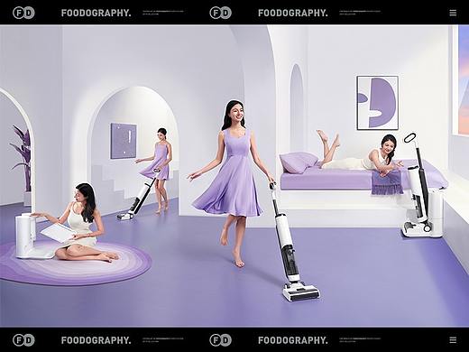 家清摄影 | 顺造高温智能洗地机 ✖ foodography 