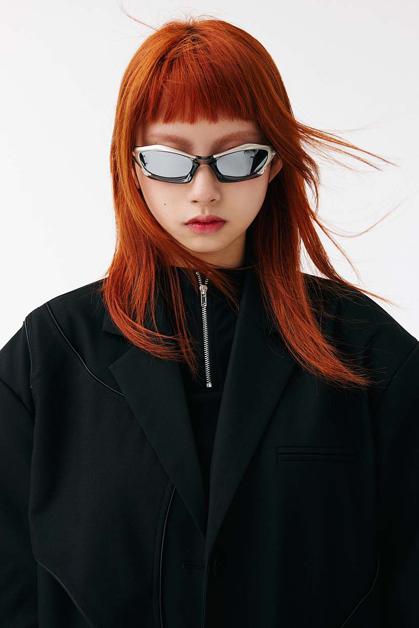 模特欢子|红发摇滚少女