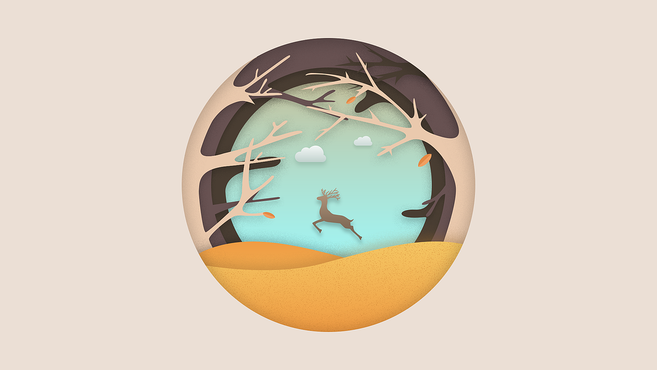 立体感圣诞插画（图ZMTQ4Mzc2OTk2） - 艺术插画 - 站酷设计师山抹微云03原创素材 - 站酷ZCOOL