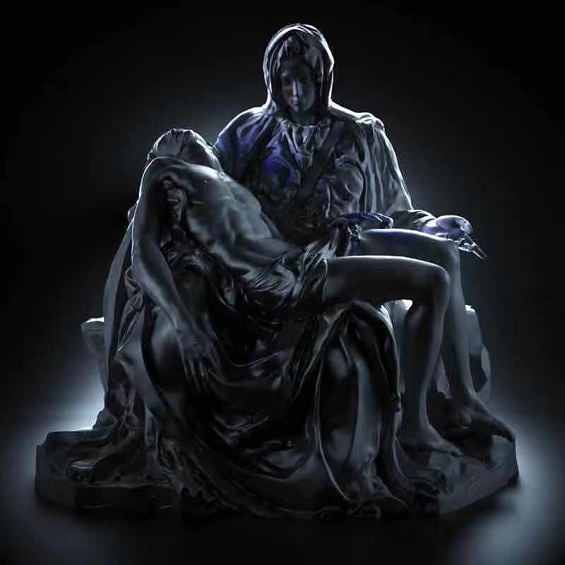 C4D零基础学员阶段性作品-雕刻-【天津UI设计培训】（图ZMTgzMzQ1ODcy） - 其他UI - 站酷设计师天津视频制作培训原创素材 - 站酷ZCOOL