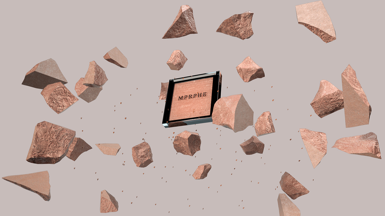 IPSY Glamorized化妆品产品临摹