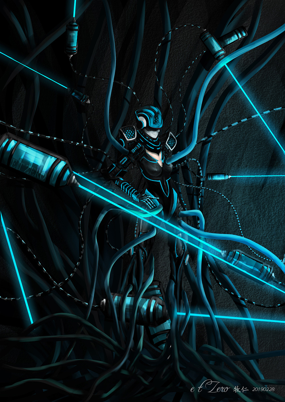 概念机甲|插画|概念设定|etzero牧仁 - 原创作品 - 站酷 (zcool)