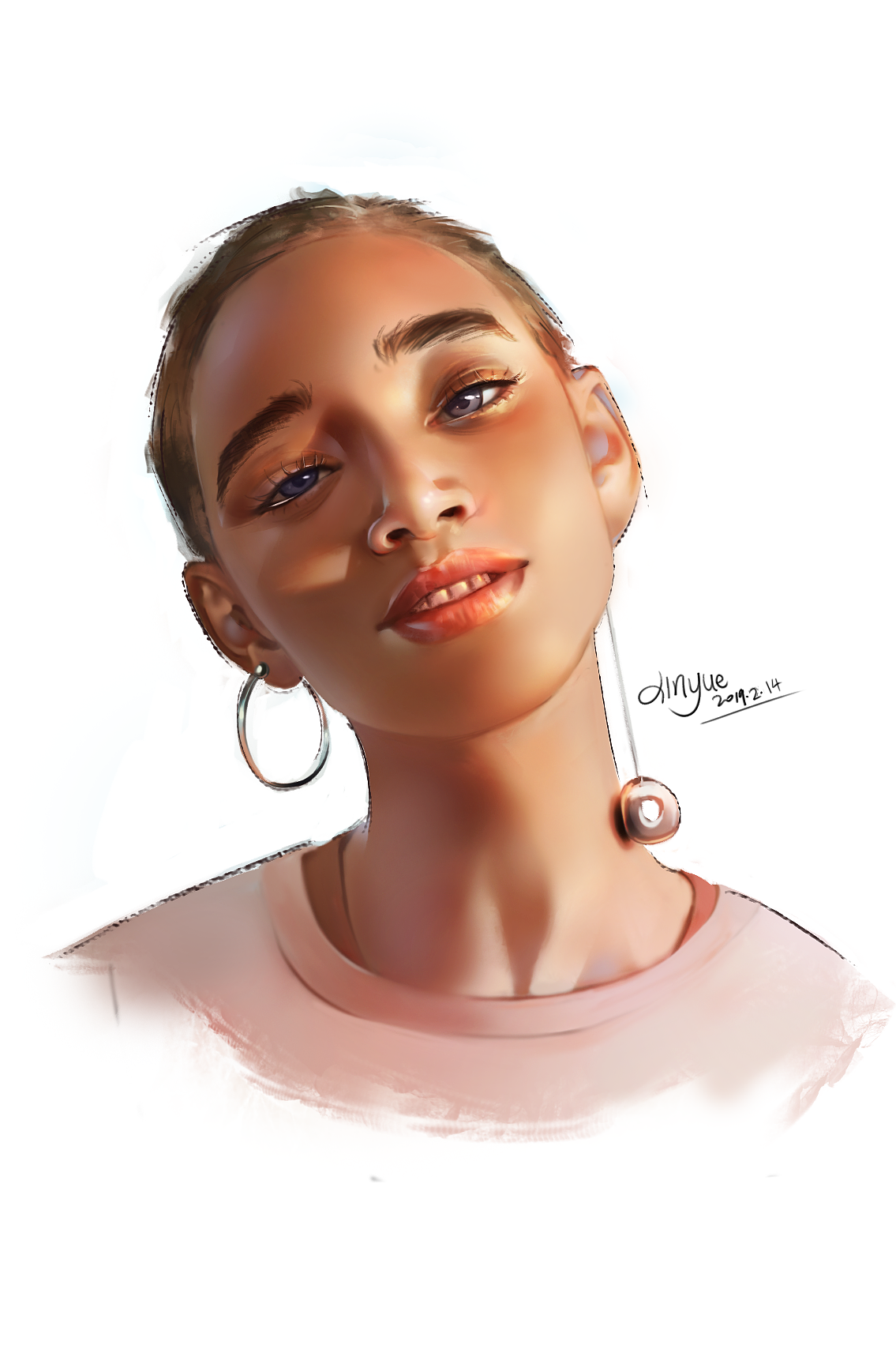 人物肖像005（图ZMTQ0NTA1ODA4） - 创作习作 - 站酷设计师心越xinyue原创素材 - 站酷ZCOOL