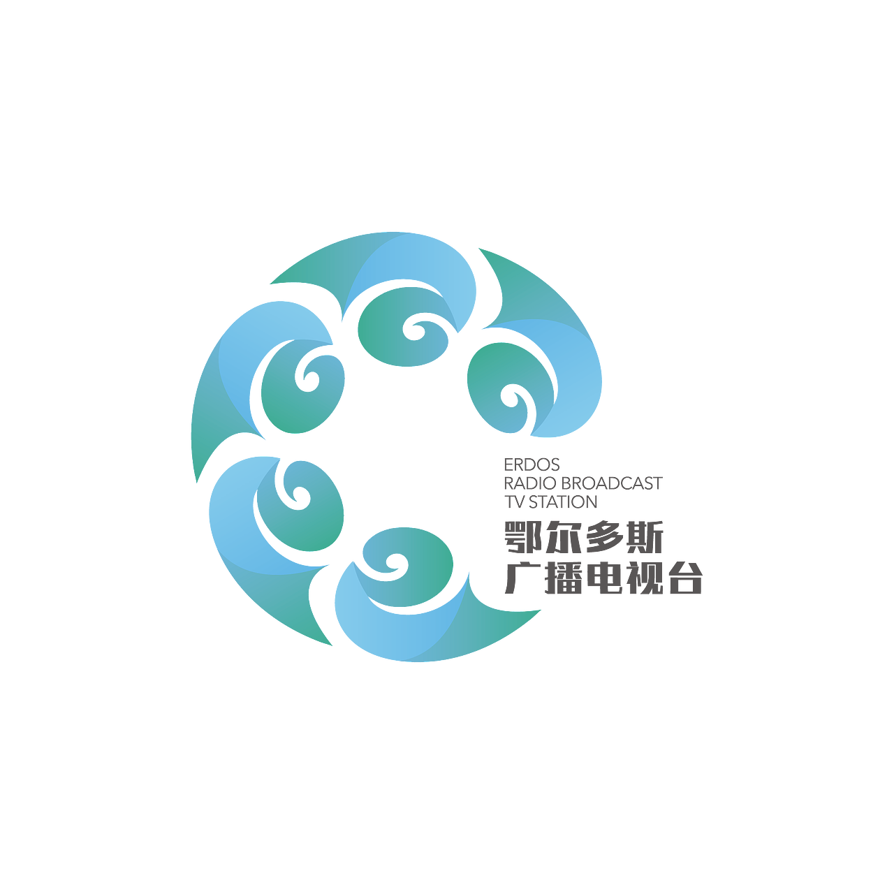 鄂尔多斯广播电视台-新台标|平面|logo|微观品牌设计_原创作品-站酷