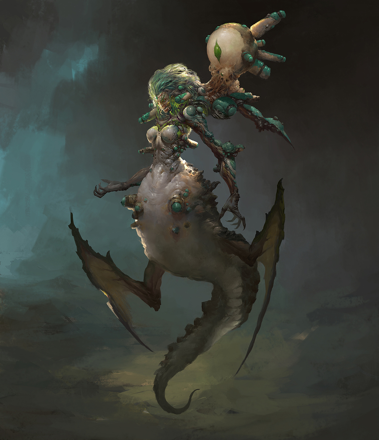 灵瞳重工-赵焕华作品山海经《后土》（图ZMTAzMzM0ODUy） - 概念设定 - 站酷设计师赵焕华_灵瞳重工原创素材 - 站酷ZCOOL