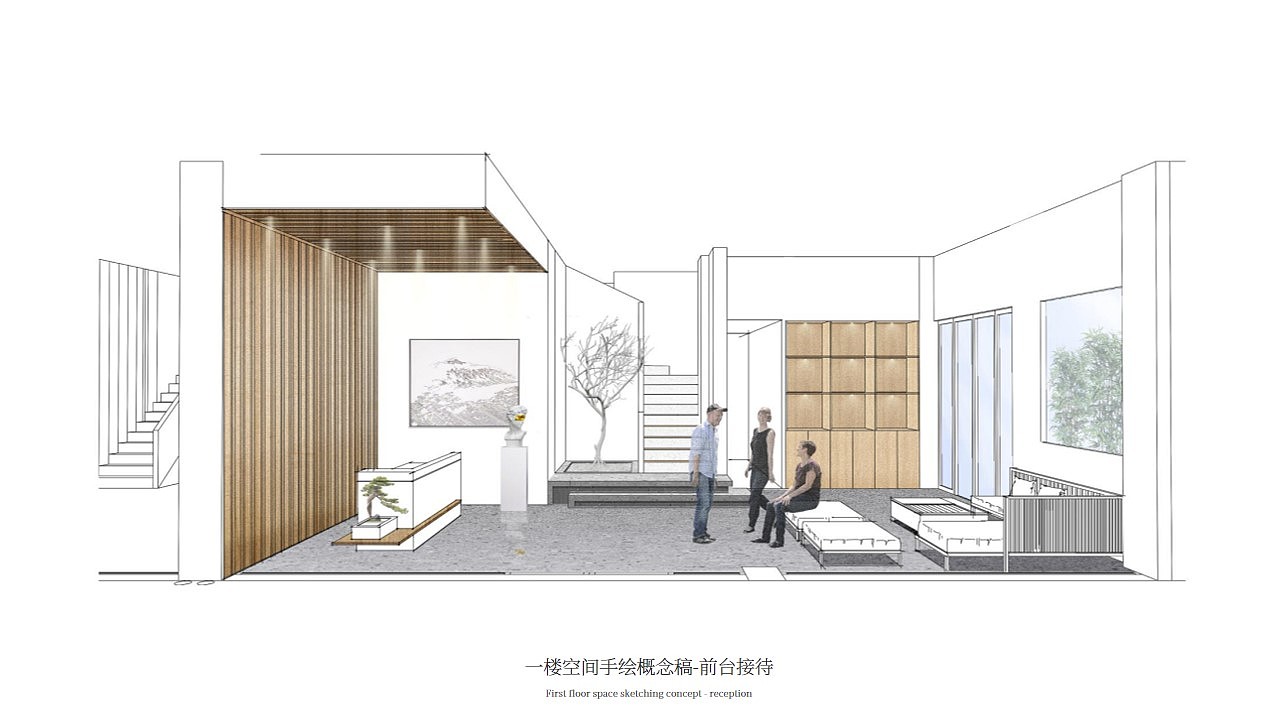 鶴山丨藝術培訓空間概念設計手稿（圖ZMTk4MzgwODYw） - 家裝設計 - 站酷設計師ABNRT原創(chuàng)素材 - 站酷ZCOOL