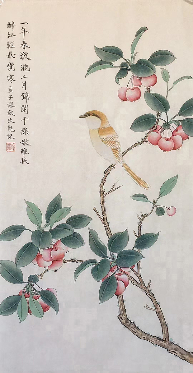 青年工笔画家范九龙作品欣赏