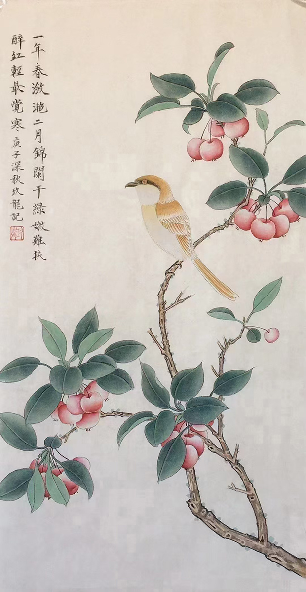 青年工笔画家范九龙作品欣赏