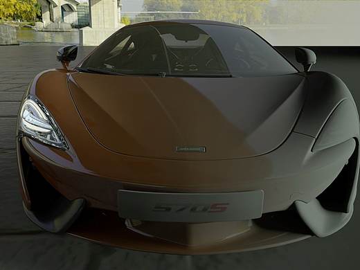 OC迈凯伦渲染案例