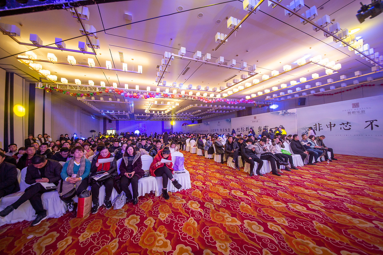 开盘活动场布效果图及现场执行照片视频