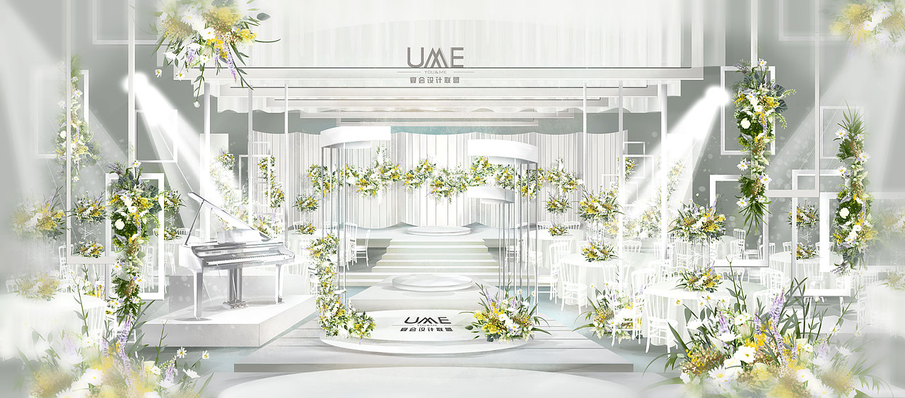 内场上色稿。
今年流行趋势简约但是有设计感。