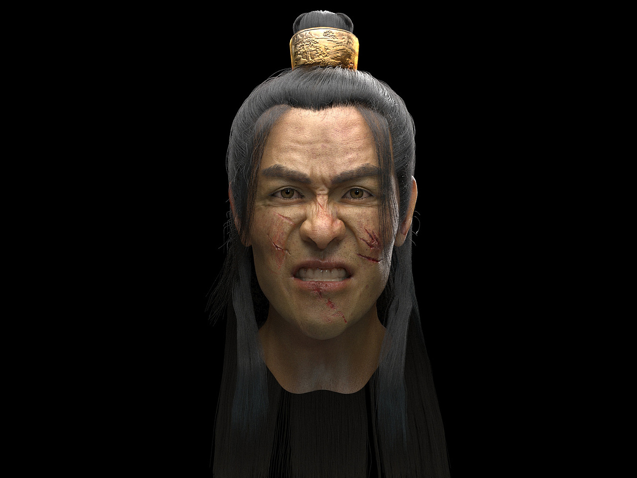3ds max vray人头制作测试（图ZMjU0MTIzMTg0） - 人物/生物 - 站酷设计师kuaisheng168原创素材 - 站酷ZCOOL