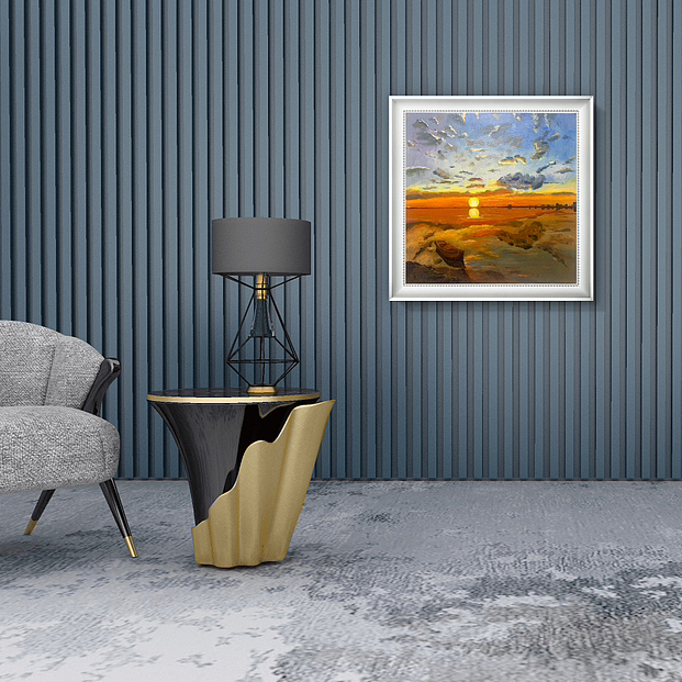 日落（图ZMzY0ODMyNzY0） - 绘画 - 站酷设计师灏一原创素材 - 站酷ZCOOL