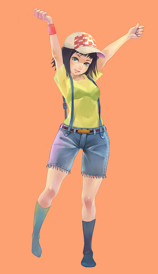 少女系列插图习作