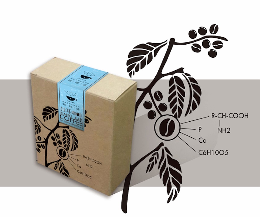 咖啡场挂耳咖啡包装设计初稿