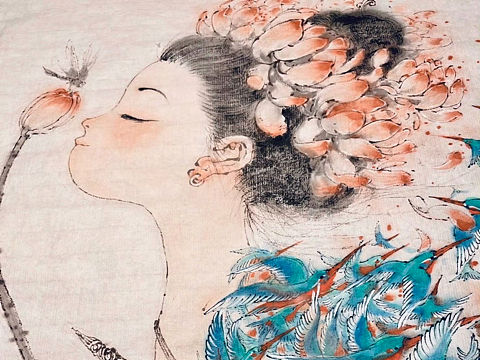 《风信子荷香翠羽》明子